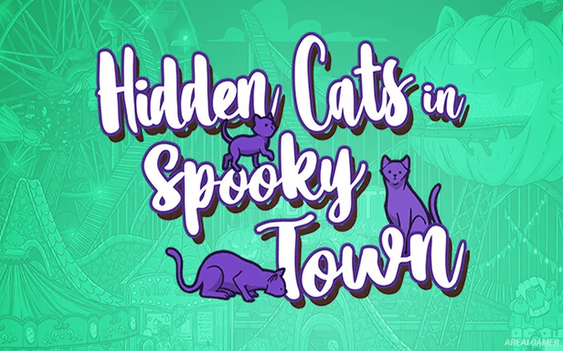 Hidden Cats in Spooky Village Cover Art