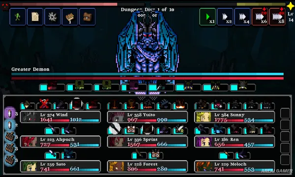Legends of Dragaea: Idle Dungeons Screenshot 1