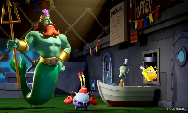 SpongeBob SquarePants: Titans of the Tide Screenshot 2