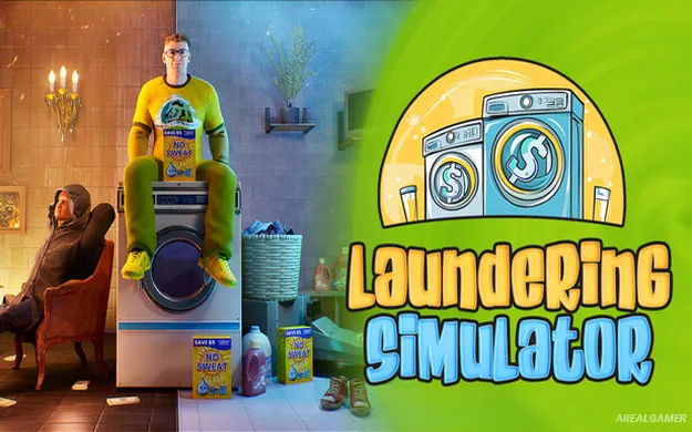 Laundering Simulator - Clean Cash and Laundry Cover Art