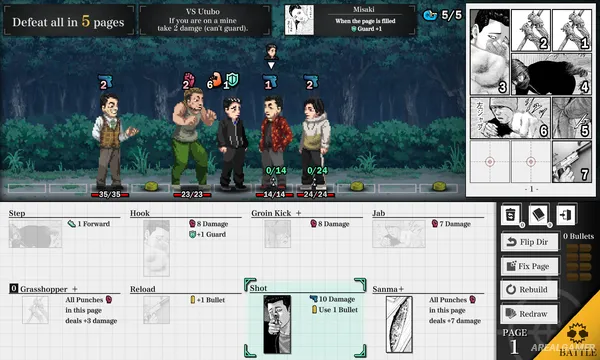 The Fable: Manga Build Roguelike Screenshot 2