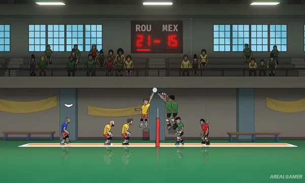 Thunder Spikes Volleyball Screenshot 1