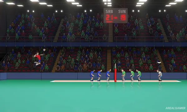Thunder Spikes Volleyball Screenshot 2