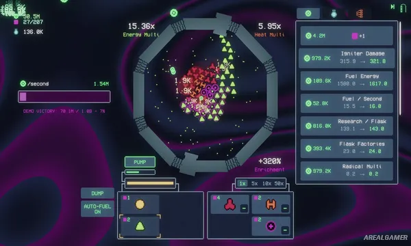 Feed the Reactor Screenshot 1
