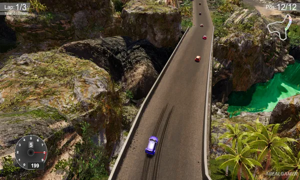 Neon Curves Racing Screenshot 2