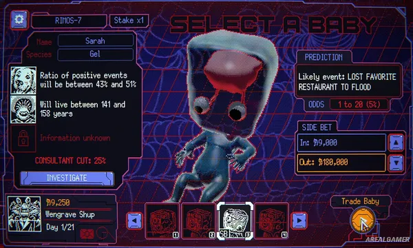 Space Warlord Baby Trading Simulator Screenshot 1