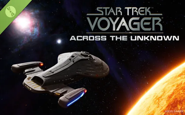 Star Trek: Voyager - Across the Unknown Cover Art