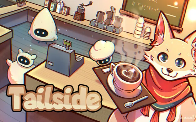 Tailside: Cozy Cafe Sim Cover Art