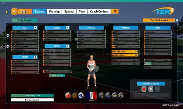 Tennis Elbow Manager 2 Screenshot 1