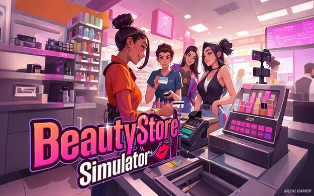 Beauty Store Simulator Cover Art, Free Download, PC Game, Full Updated